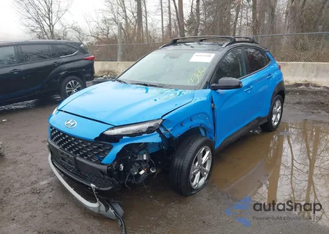 2022 Hyundai Kona Sel z USA, uszkodzony, nr VIN KM8K62AB0NU902209